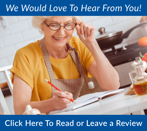 We Would Love To Hear From You Click to Read or Leave a Review